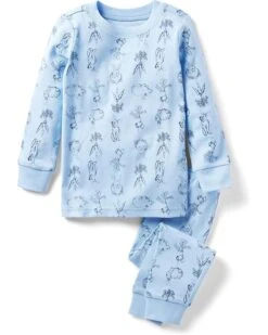 Janie And Jack Bunny Tight Fit Sleepwear (Toddler/Little Kids/Big Kids)