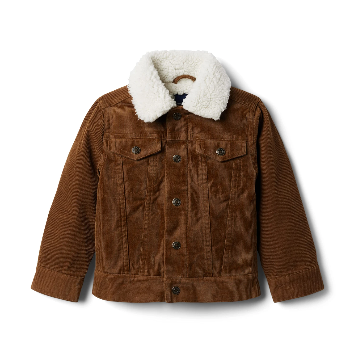 Janie And Jack Sherpa Collar Corduroy Jacket (Toddler/Little Kids/Big Kids)