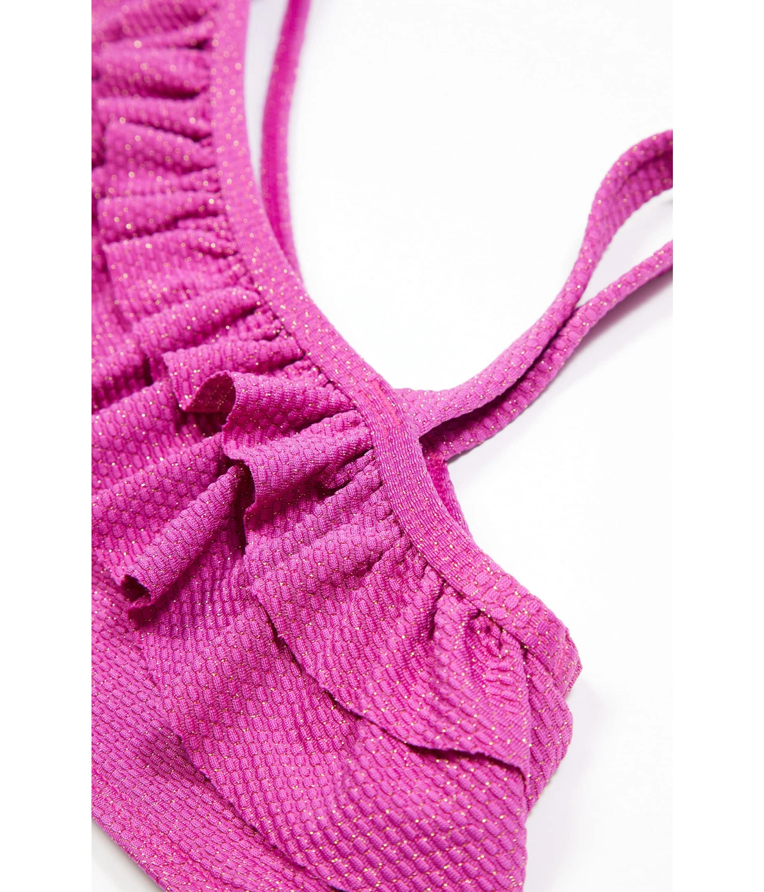 Janie And Jack Lurex Two-Piece Swim (Big Kids) - Image 2