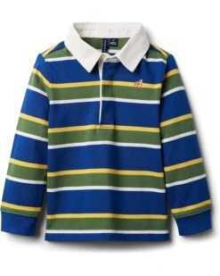 Janie And Jack Striped Rugby Shirt (Toddler/Little Kids/Big Kids)