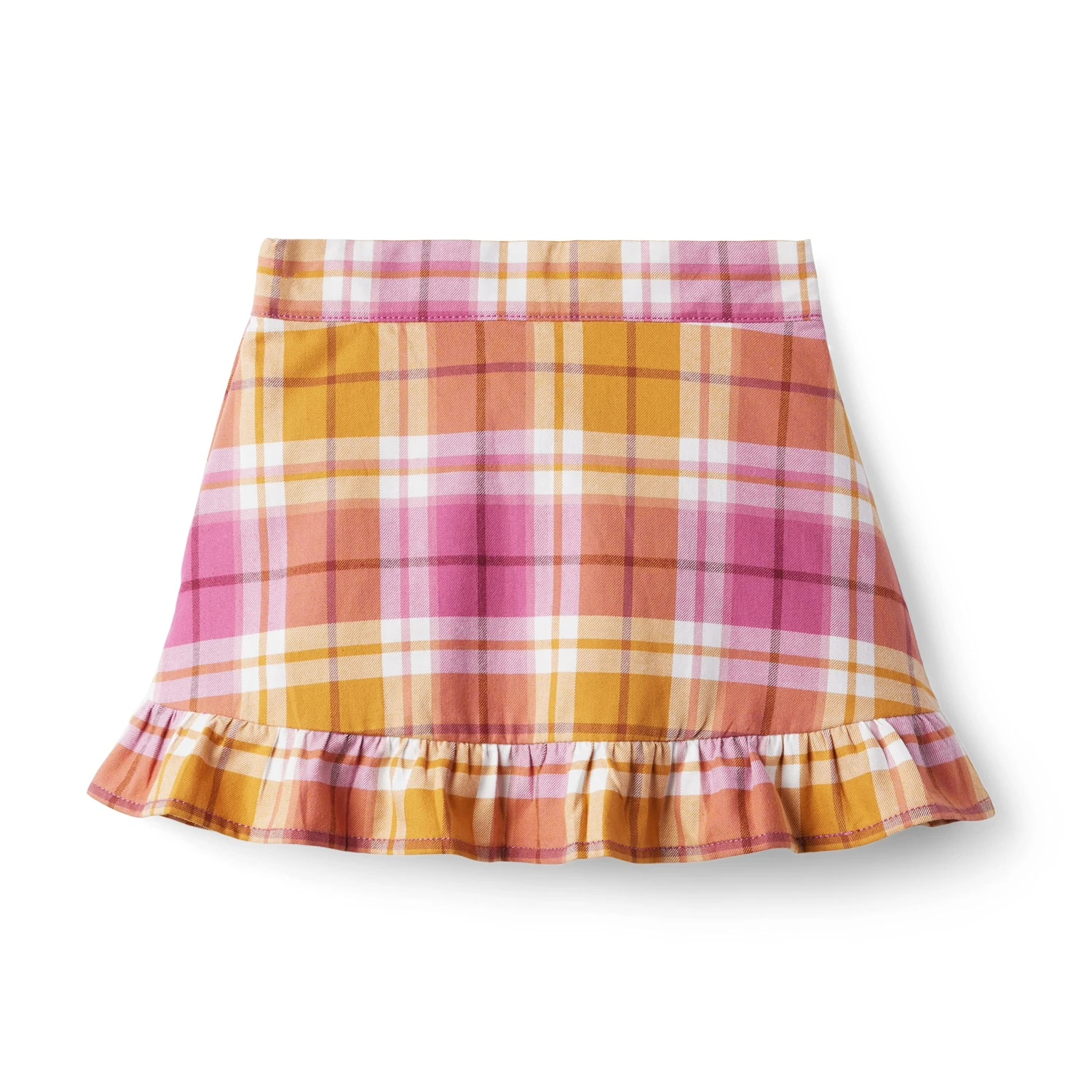 Janie And Jack Plaid Pleated Skirt (Toddler/Little Kids/Big Kids) - Image 2