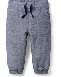 Janie And Jack Chambray Pants (Infant)