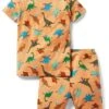 Janie And Jack Dino Skate Short Tight Fit Sleepwear (Toddler/Little Kids/Big Kids)
