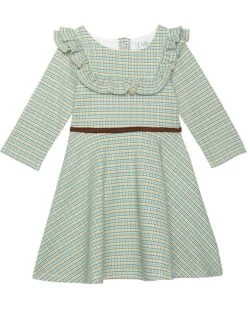 Janie And Jack Plaid Dress (Toddler/Little Kids/Big Kids)